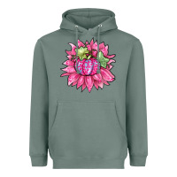 Sunflower Pumpkin Breast Cancer Heavyweight Hoodie | Teevron