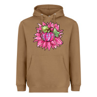 Toasted Coconut sunflower pumpkin breast cancer Heavyweight Hoodie - Zillion Design Studio