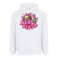 White sunflower pumpkin breast cancer Heavyweight Hoodie - Zillion Design Studio