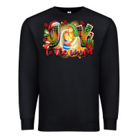 Black joy to the world Premium Sweatshirt - texasbilliewilder