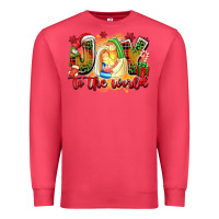 Cardinal joy to the world Premium Sweatshirt - texasbilliewilder