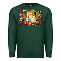 Sports Green joy to the world Premium Sweatshirt - texasbilliewilder