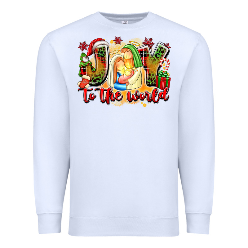 Joy To The World Premium Sweatshirt by texasbilliewilder | Teevron