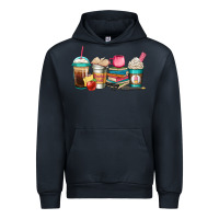 Navy teacher fuel coffee cups Urban Hoodie - Jasminsmagicworld