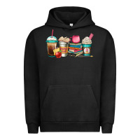 Pigment Black teacher fuel coffee cups Urban Hoodie - Jasminsmagicworld