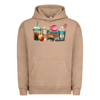 Pigment Burro teacher fuel coffee cups Urban Hoodie - Jasminsmagicworld