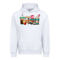 White teacher fuel coffee cups Urban Hoodie - Jasminsmagicworld