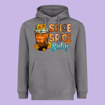Spice Spice Baby Heavyweight Hoodie Designed By Zillion Design Studio