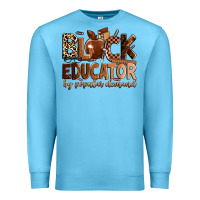Ocean Blue Black educator by popular demand Premium Sweatshirt - Zillion Design Studio