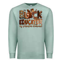 Seafoam Black educator by popular demand Premium Sweatshirt - Zillion Design Studio