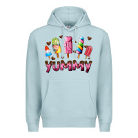 Blue Mist yummy Premium Hoodie - AdoDesignShop