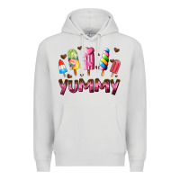 Dove Grey yummy Premium Hoodie - AdoDesignShop