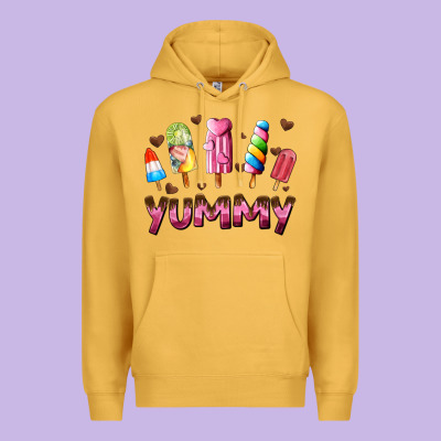 Yummy Premium Hoodie Designed By Adodesignshop