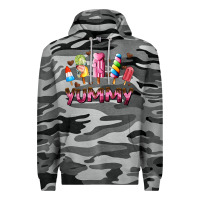 Slate Camo yummy Premium Hoodie - AdoDesignShop