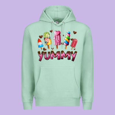 Yummy Premium Hoodie Designed By Adodesignshop