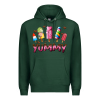 Sports Green yummy Premium Hoodie - AdoDesignShop