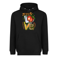 Black let all that you do be done in love Heavyweight Hoodie - texasbilliewilder