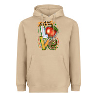 Mushroom let all that you do be done in love Heavyweight Hoodie - texasbilliewilder