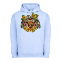 Pigment Grape Ice scottish calf sunflowers rainbow Urban Hoodie - BarkalooDesign