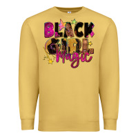 Antique Gold Black girl magic Premium Sweatshirt - Zillion Design Studio