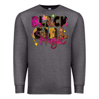 Charcoal Heather Black girl magic Premium Sweatshirt - Zillion Design Studio