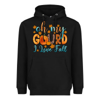 Black oh my gourd i love fall Heavyweight Hoodie - Zillion Design Studio