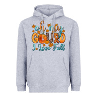 Heather Grey oh my gourd i love fall Heavyweight Hoodie - Zillion Design Studio