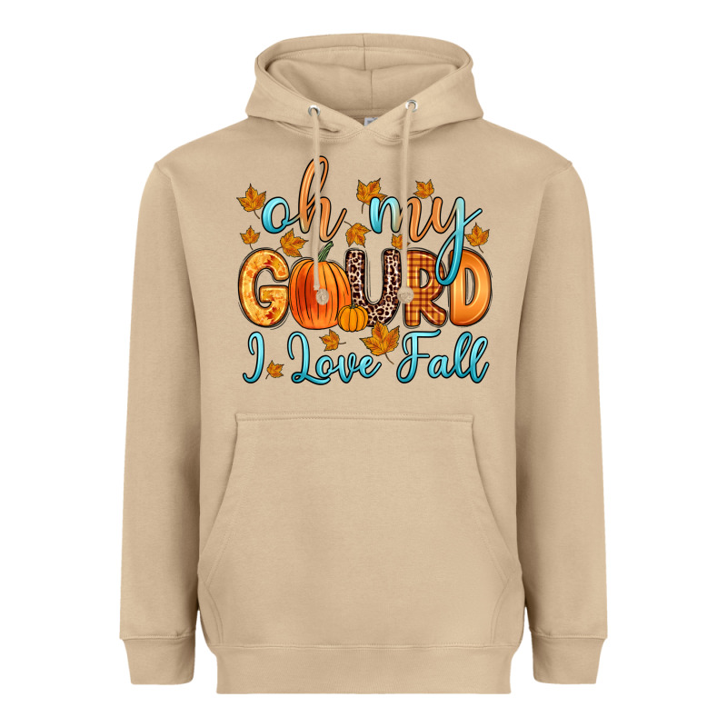 Oh My Gourd I Love Fall Heavyweight Hoodie by Zillion Design Studio | Teevron