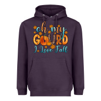 Plum oh my gourd i love fall Heavyweight Hoodie - Zillion Design Studio