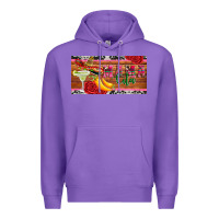 Purple mama cita license plate template Premium Hoodie - Artiststas
