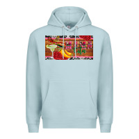 Blue Mist mama cita license plate template Premium Hoodie - Artiststas