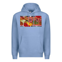 Colony Blue mama cita license plate template Premium Hoodie - Artiststas