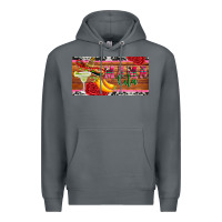 Rock mama cita license plate template Premium Hoodie - Artiststas