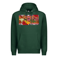 Sports Green mama cita license plate template Premium Hoodie - Artiststas