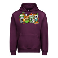 Mauve Wine soccer coffee Urban Hoodie - Jasminsmagicworld