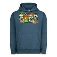 Pigment Midnight Navy soccer coffee Urban Hoodie - Jasminsmagicworld