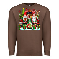 Chestnut christmas gnome truck Premium Sweatshirt - texasbilliewilder
