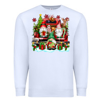 White christmas gnome truck Premium Sweatshirt - texasbilliewilder
