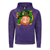 Cloud Purple st patricks elf Vintage Hoodie - AdoDesignShop