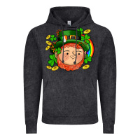 St Patricks Elf Vintage Hoodie | Teevron
