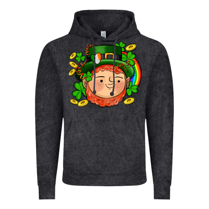St Patricks Elf Vintage Hoodie by AdoDesignShop | Teevron
