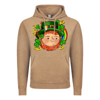 Vintage Coffee st patricks elf Vintage Hoodie - AdoDesignShop