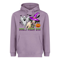Lavender moo i mean boo Heavyweight Hoodie - Zillion Design Studio