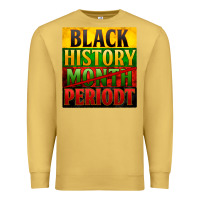 Antique Gold Black history month periodt Premium Sweatshirt - Zillion Design Studio