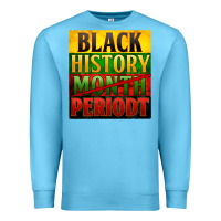 Ocean Blue Black history month periodt Premium Sweatshirt - Zillion Design Studio