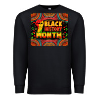 Black Black History Month Premium Sweatshirt - Zillion Design Studio