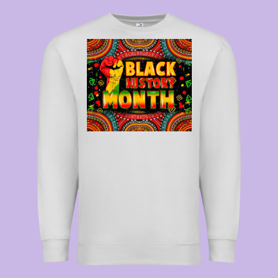 Black History Month Premium Sweatshirt Designed By Zillion Design Studio