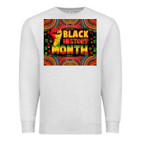Oatmeal Heather Black History Month Premium Sweatshirt - Zillion Design Studio