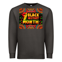 Smoke Black History Month Premium Sweatshirt - Zillion Design Studio
