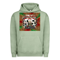 Pigment Oil Green merry Christmas heifer Urban Hoodie - Jasminsmagicworld